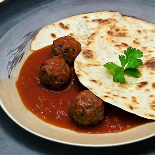 tortilla with meatballs in a secret society 