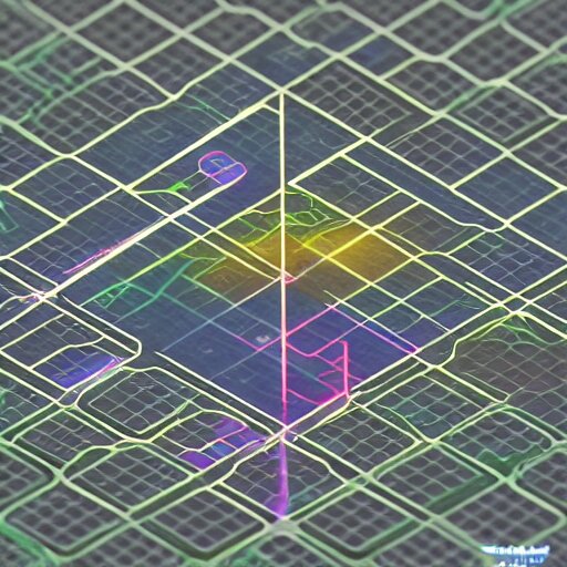 isometric game art obama with grid that separates isnalnds, lights with bloom, trending on artstation, mohamed chahin style, cycles render with ambient lights and volume 4 k 