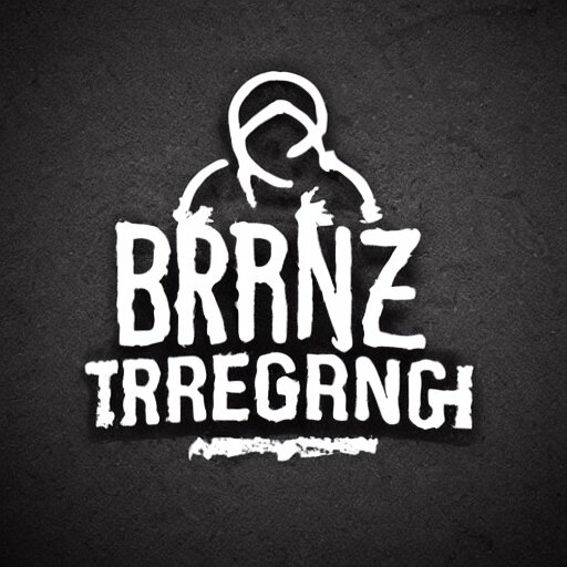 freezing to death brand logo, graphic design, hight contrast 