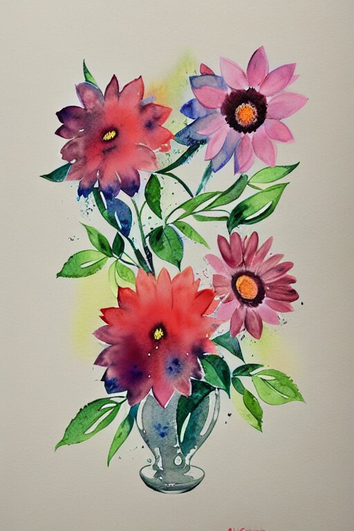 ( ( ( ( ( ( ( ( ( ( ( ( loose watercolor flowers ) ) ) ) ) ) ) ) ) ) ) ) by prafull sawant and michał jasiewicz and eudes correia 