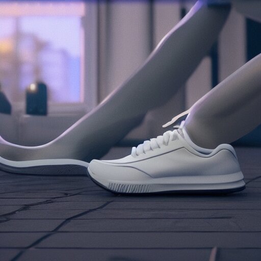 👟 , digital Art, nilian animation studio, Trending cinematographic artstation, unreal engine 5, cinema4D, octane render, Detailed