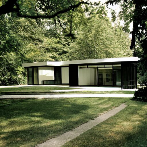 house designed by ludwig mies van der rohe 