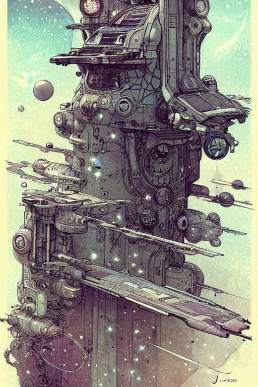 design only 2 0 5 0 s retro future art gothic designs borders lines decorations space machine. muted colors. by jean - baptiste monge! 