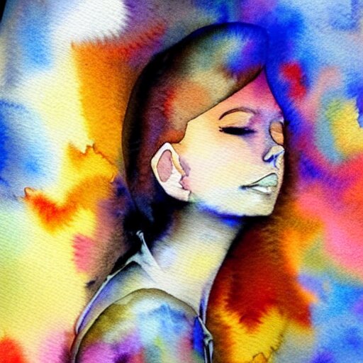 dreaming in watercolor, trending on artstation, award winning 