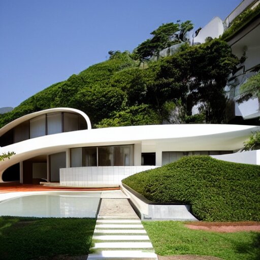 house designed by oscar niemeyer 