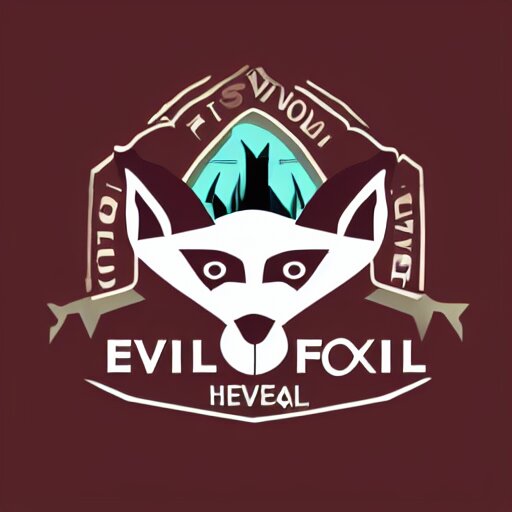 logo for evil corporation that involves foxes 