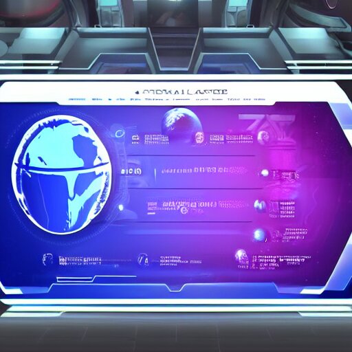 futuristic screen depicting an alien planet with purple continents, labels and info onscreen, infographic style, mass effect screenshot, sci fi info screen 