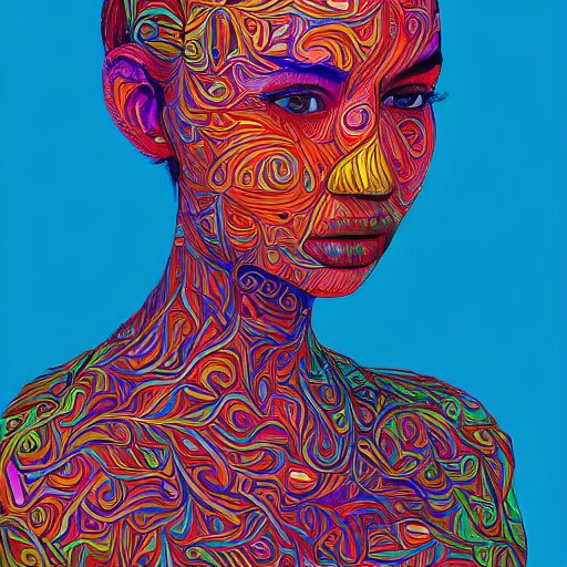 the portrait of a beautiful young woman partially made up of peppers of all colors, an ultrafine detailed illustration by james jean, intricate linework, bright colors, final fantasy, behance contest winner, vanitas, angular, altermodern, unreal engine 5 highly rendered, global illumination, radiant light, detailed and intricate environment 