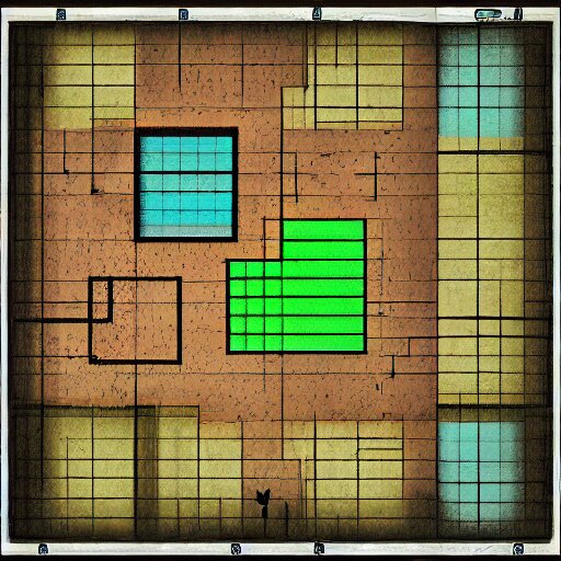 checkered map for tabletop rpg 