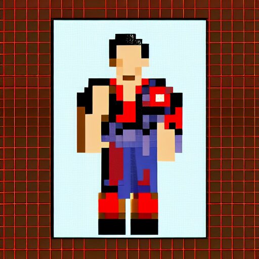 Terry Bogard, Pixel Art