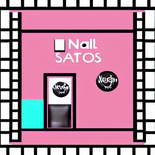 logo of a nail salon 