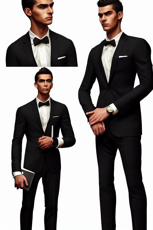 full body photo of a gorgeous young man wearing a formal suit in the style of stefan kostic, realistic, sharp focus, 8k high definition, insanely detailed, intricate, elegant, art by stanley lau and artgerm