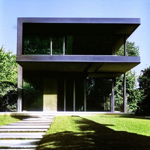 house designed by ludwig mies van der rohe 