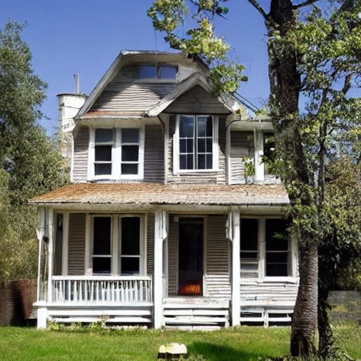 a photo of a house so uninteresting and unremarkable, with nothing to make it unique, a truly normal house 