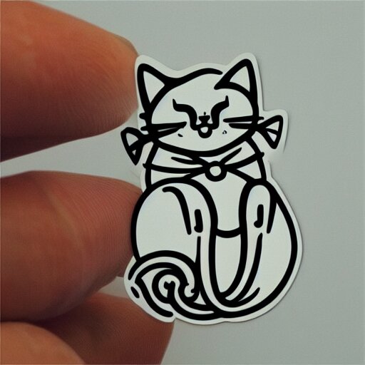 cute Cat sticker mcbess