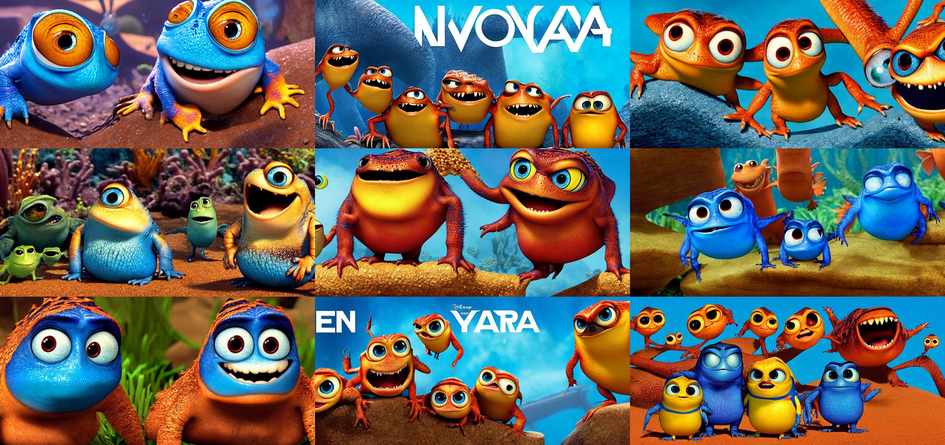 newt pixar movie 