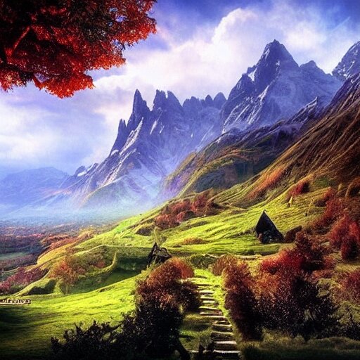 Best Lord of the rings beautiful landscape