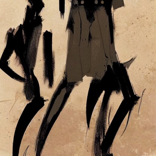 character design concept by ashley wood, exquisite graphic art on a plain background, graphic novel cover art 