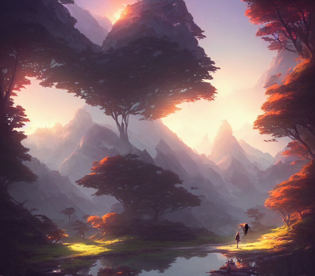 beautiful landscape, details, sharp focus, illustration, by jordan grimmer and rossdraws, trending artstation, pixiv, digital art 