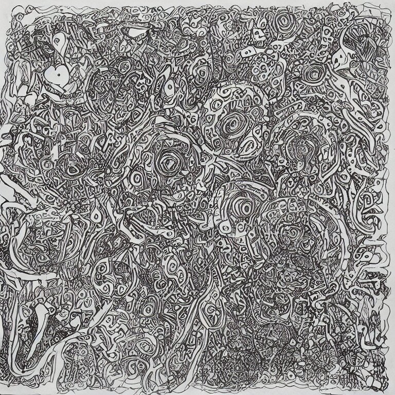 DMT Psychedelic Pen [Doodle My Texture]