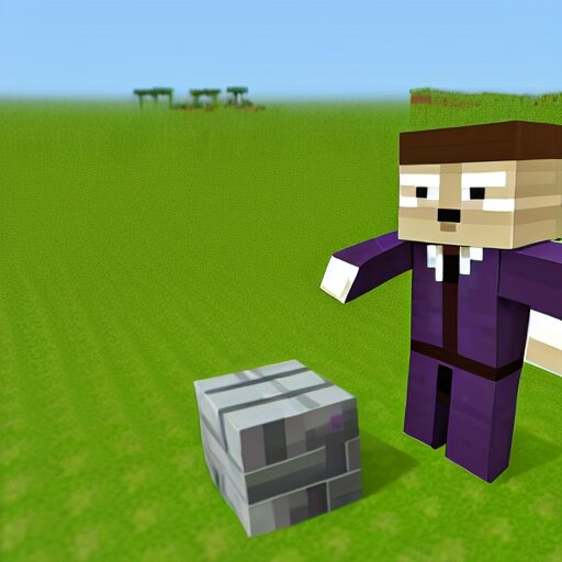 Lexica Saul goodman minecraft skin, green grass, blocky, mojang