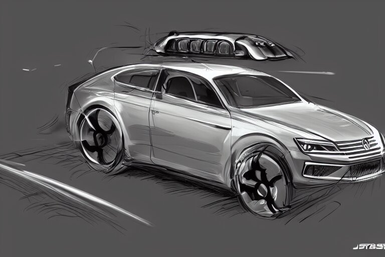 volkswagen passat rollcage catmobile vehicule concept design mad max cars super engine rocket tank league global illumination ray tracing hdr chromed reflexion, gta 5 comics official fanart behance hd artstation by jesper ejsing, by rhads, makoto shinkai and lois van baarle, ilya kuvshinov, ossdraws, that looks like it is from borderlands and by feng zhu and loish and laurie greasley, victo ngai, andreas rocha, john harris fast and furious 