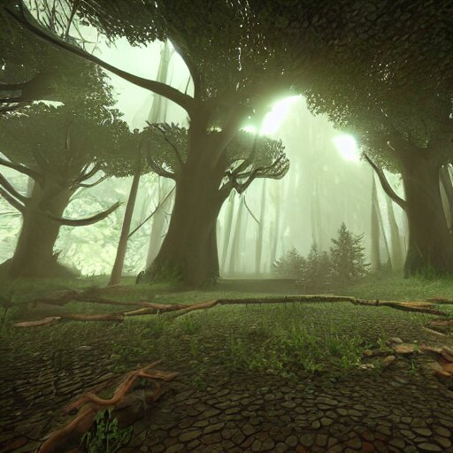 warrior cats forest location, empty, unreal engine 