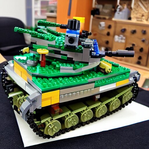 lego tank