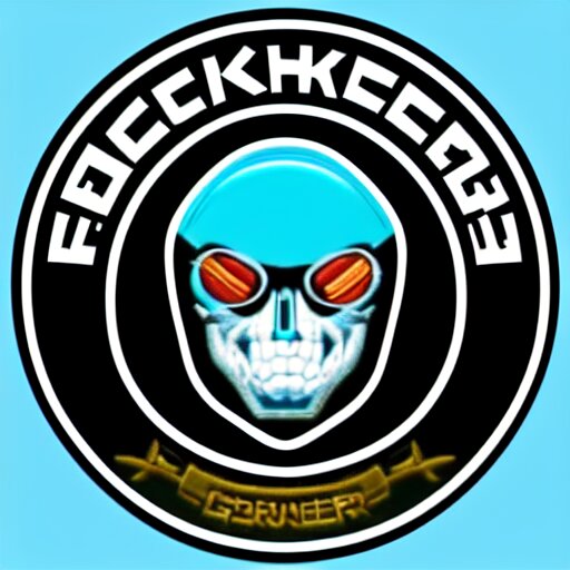 a concept art of a hacker group cloth emblem patch with the brain logo on it, circle shape, cyan color scheme, vector graphics, high quality, illustration, icon, hyperrealism, octane render, commission art 