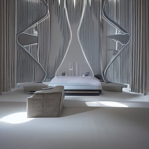 room designed by zaha hadid 