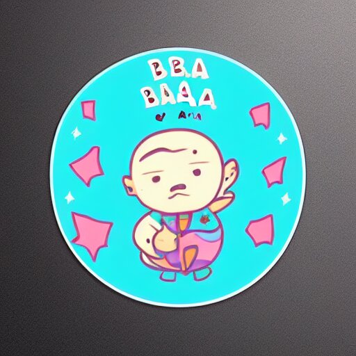 cute sticker of baba is you videogame 