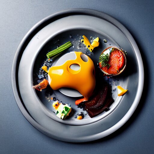 disgusting, but futuristic food, professional food photography