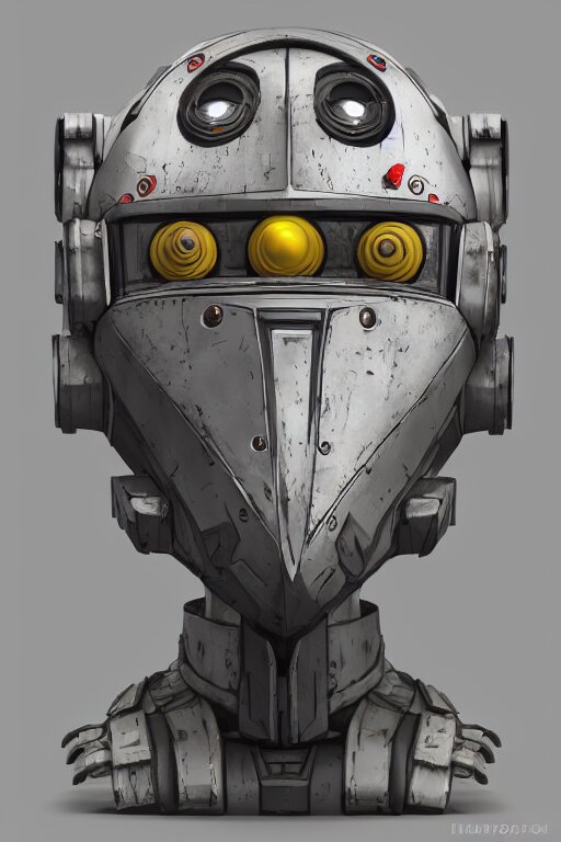 
robot ninja mask helmet bot borderland that looks like it is from Borderlands and by Feng Zhu and Loish and Laurie Greasley, Victo Ngai, Andreas Rocha, John Harris global illumination ray tracing hdr
