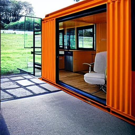 luxury! shipping container! house!!! designed by ludwig mies van der rohe! 