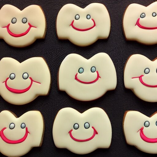 cookies that smile like crazy