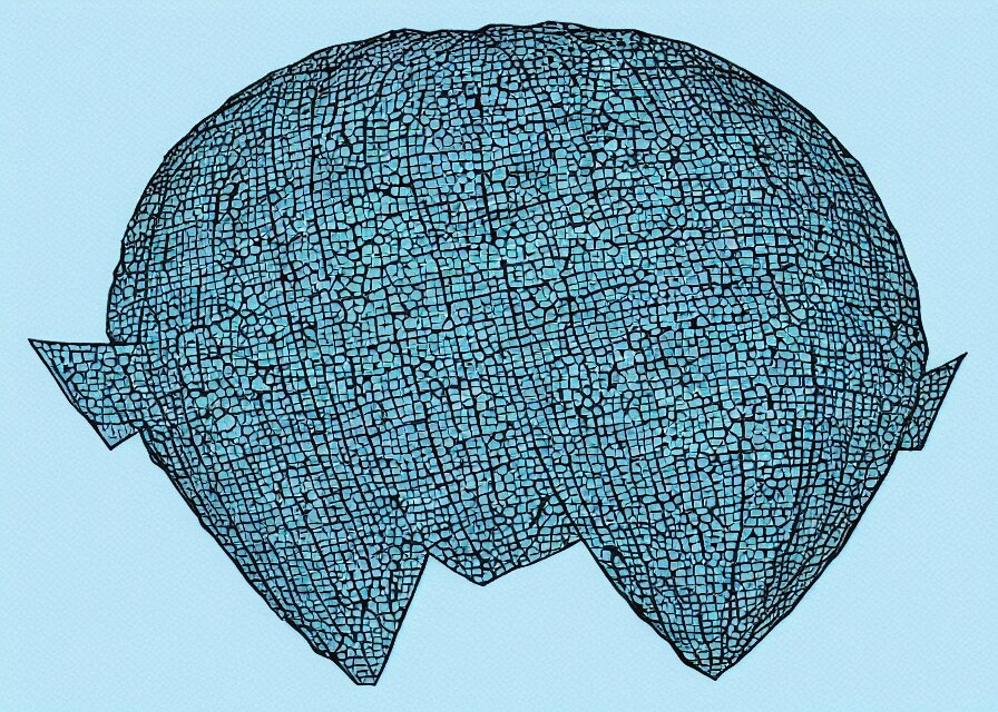 alien mothership, videogame texture, drawn in microsoft paint 