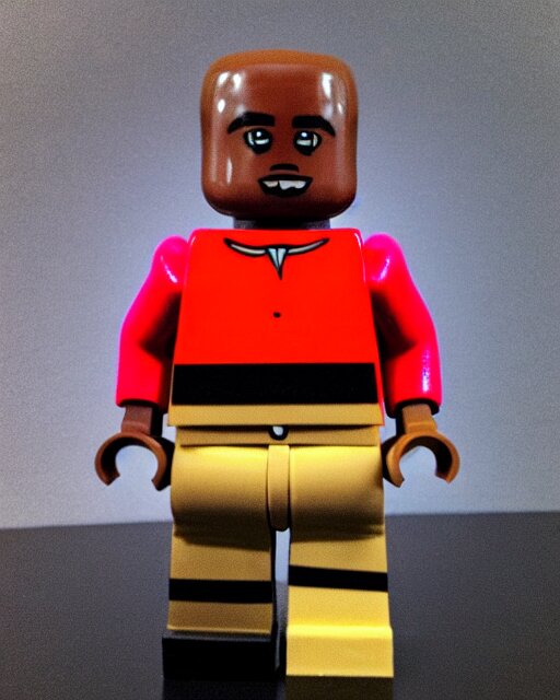 Kanye West as a Lego figure