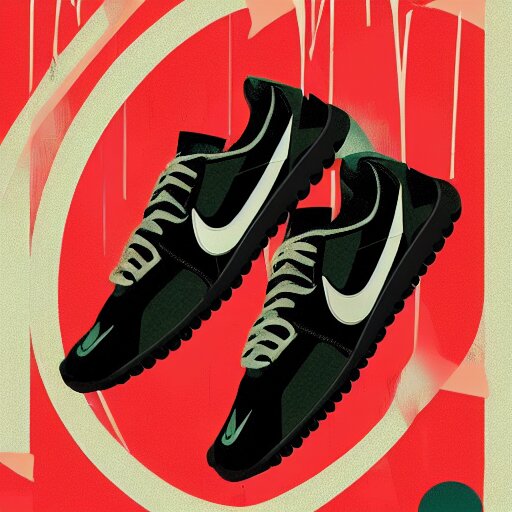 a pair of nike sneakers with the words sweat shop edition, a digital rendering by xi gang, behance contest winner, international typographic style, rtx on, rtx, y 2 k aesthetic 