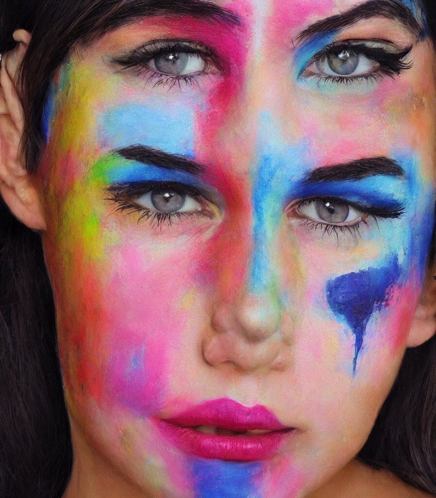 Lexica Why do we paint each other? realistic