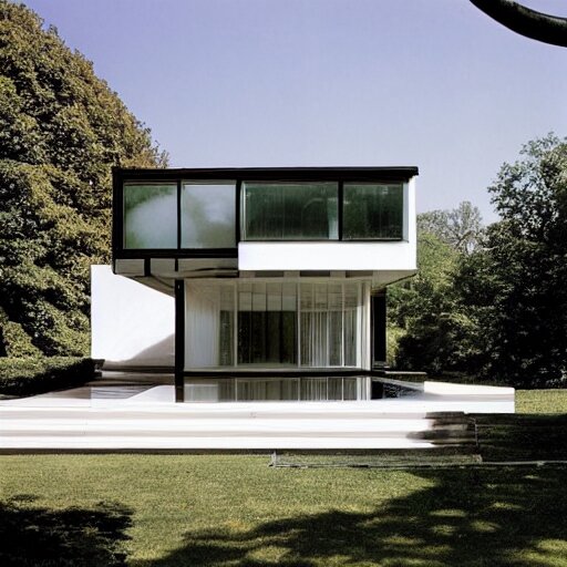 house designed by ludwig mies van der rohe 