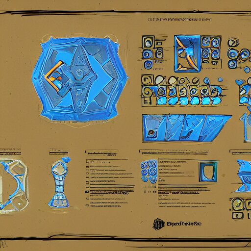 blueprints for dofus, concept art, blueprint