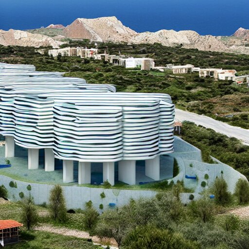 a research station architecture in varosha, cyprus