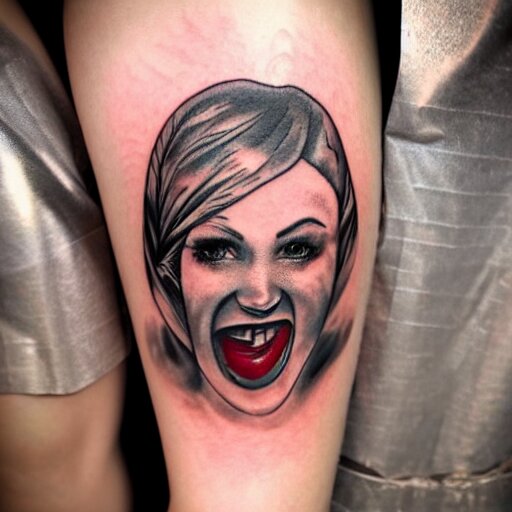 devil tattoos on girls, 8 k photos, 