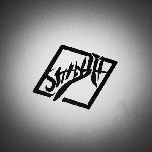 a sharpie drawing of a logo for stability studios 