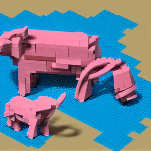 lego pig 