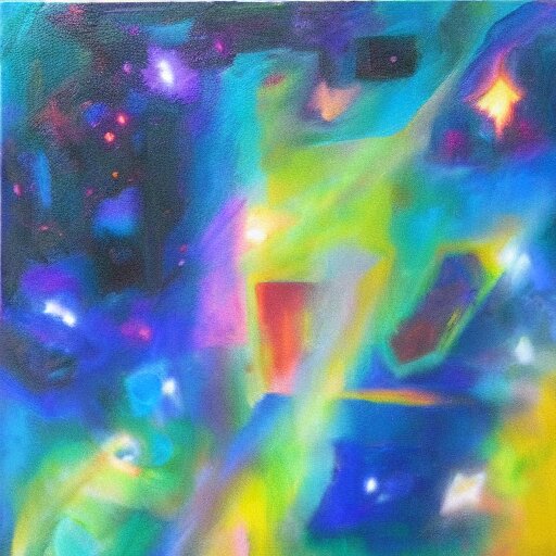 “luminal space oil panting”