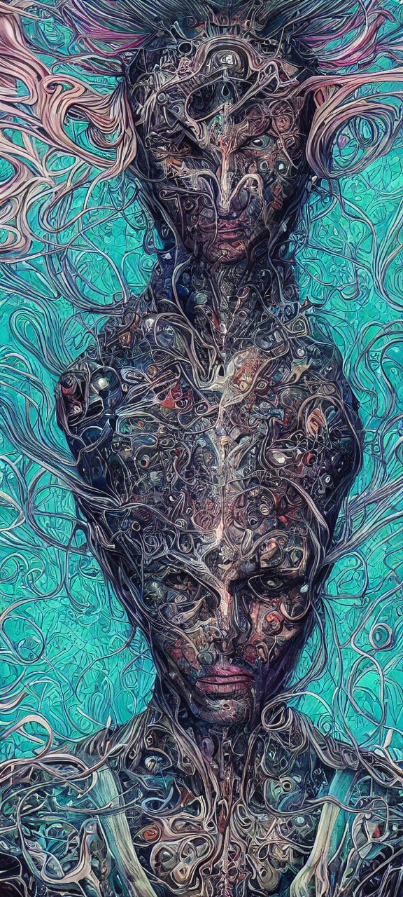 android jones alex grey android jones alex grey mark cooper, artgerm artstation award winning photorealistic detailed hypervivid intense fantasy concept art, hypervivid intense mcbess, the sea by dan mumford 