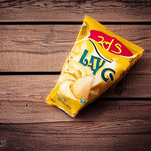 bag of lays potato chips, poop flavor ( eos 5 ds r, iso 1 0 0, f / 8, 1 / 1 2 5, 8 4 mm, postprocessed, bokeh ) 