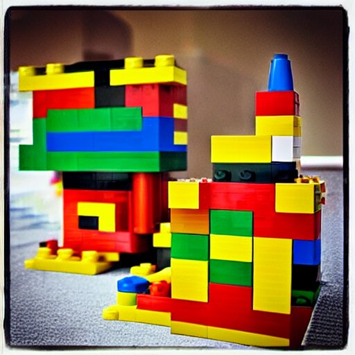 “ so long gay bowser, scene constructed in lego blocks. ” 