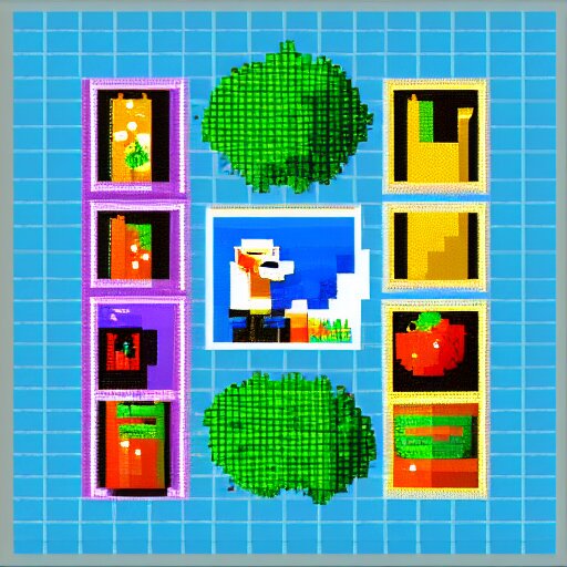 frozen food pixel art 